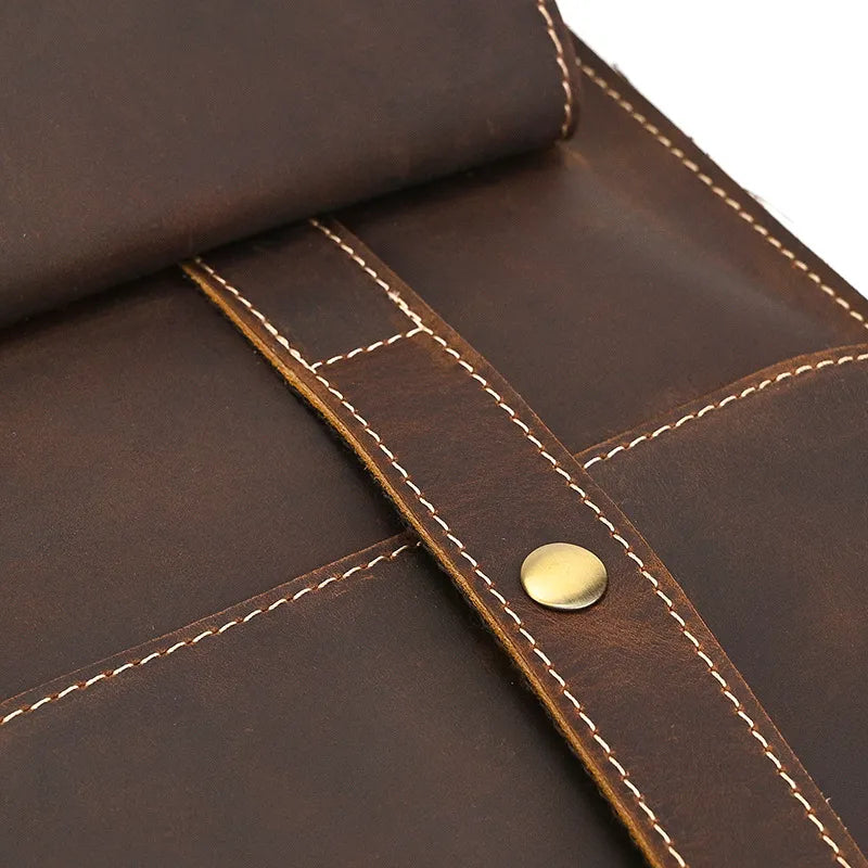 ÉTIENNE — Sac à Dos Homme Élégant en Cuir