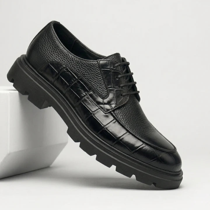 MATHIS — Chaussures Homme Élégantes en Cuir Noir