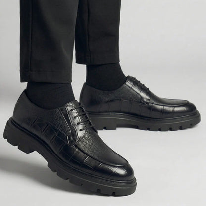 MATHIS — Chaussures Homme Élégantes en Cuir Noir