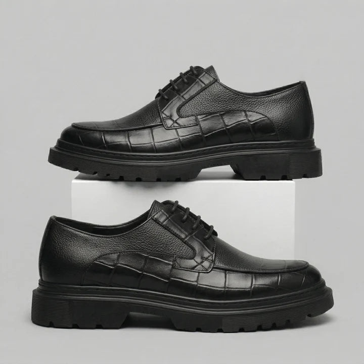 MATHIS — Chaussures Homme Élégantes en Cuir Noir