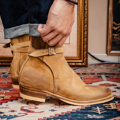 CAMILLE — Bottines en Cuir Suédé