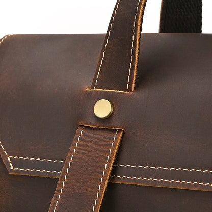 ÉTIENNE — Sac à Dos Homme Élégant en Cuir