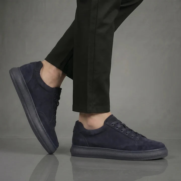 LIAM — Baskets Homme Casual Élégantes Bleu Marine