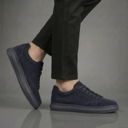 LIAM — Baskets Homme Casual Élégantes Bleu Marine