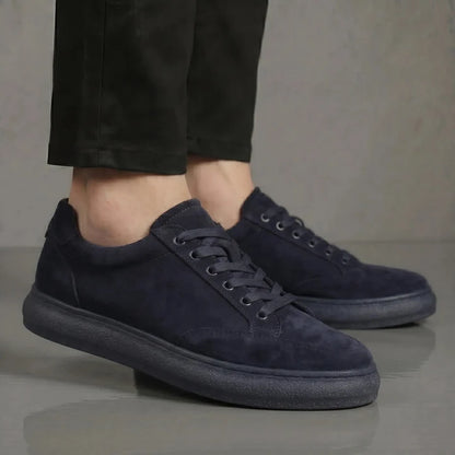 LIAM — Baskets Homme Casual Élégantes Bleu Marine